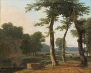 Paysage D'italie by Jean-Victor Bertin