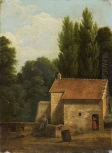 Une Maison A L'entree D'un Parc