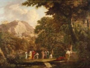 The Oracle Of Delphi by Jean-Victor Bertin