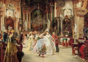 The Christening by Johann Hamza
