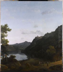 Paysage D'italie by Jean-Victor Bertin