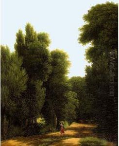 Chemin Forestier by Jean-Victor Bertin