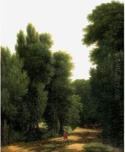 " Chemin Forestier " (vers 1810) by Jean-Victor Bertin