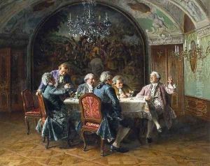 A Good Dinner by Johann Hamza