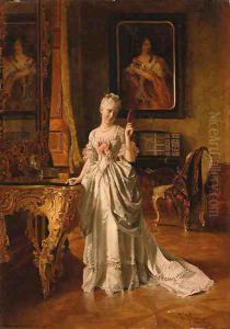 The Looking Glass by Johann Hamza