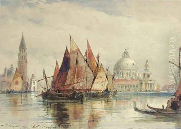 San Giorgio Maggiore and the Salute, Venice - view 1