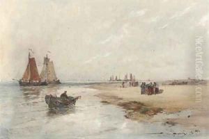 Katwjik Sands by Thomas Bush Hardy