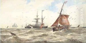 Near Dover by Thomas Bush Hardy