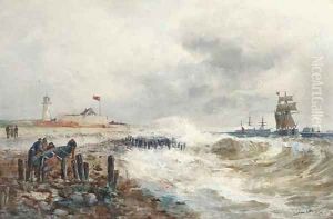 Southsea Castle and Spithead by Thomas Bush Hardy