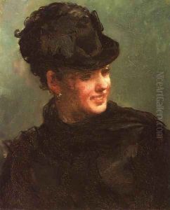 Portrait of Emily Tuckerman by William Morris Hunt
