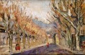 Place Animee En Provence by Abel Bertram