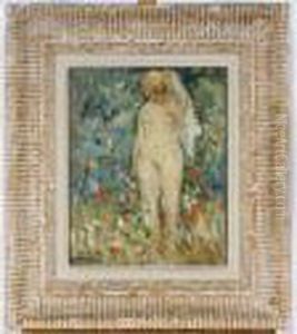 Nu Au Voile Blanc