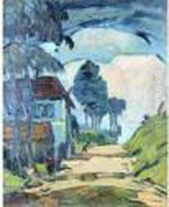 La Maison Bleue by Abel Bertram