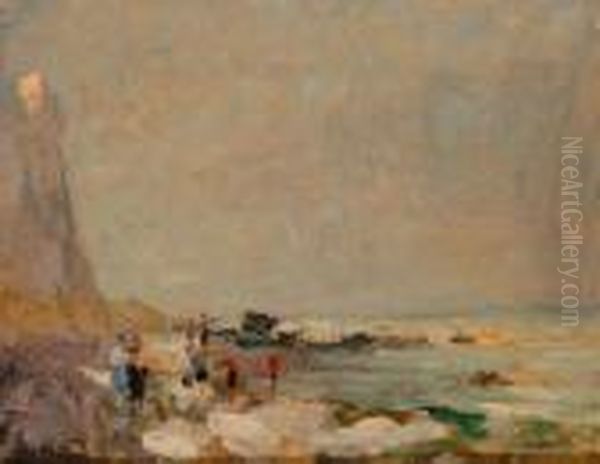 La Plage A Etretat - view 1