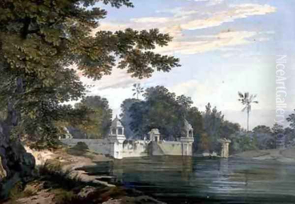 A View Near Agra - view 1