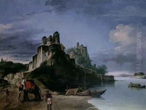The Fortress of Chunur Ghur on the Ganges Uttar Pradesh by William Hodges