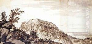 View of the Fort of Bidjegur Bijagarh