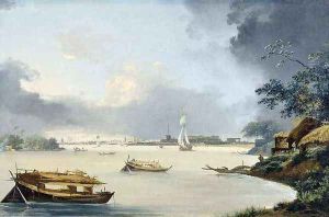 View of Calcutta by William Hodges