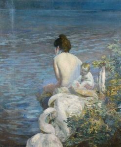 Baigneuse Au Cygne