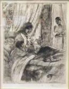Motherhood by Paul Albert Besnard