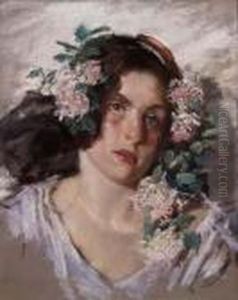 Volto Di Ragazza by Paul Albert Besnard