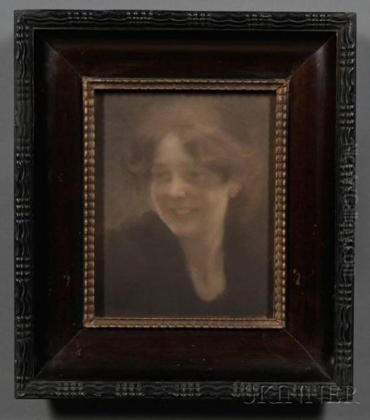 Portrait Of A Smiling Young Beauty. - view 1