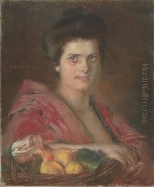 Madchen Mit Fruchtekorb - view 1