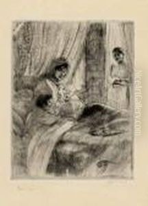 Le Dejeuner. by Paul Albert Besnard
