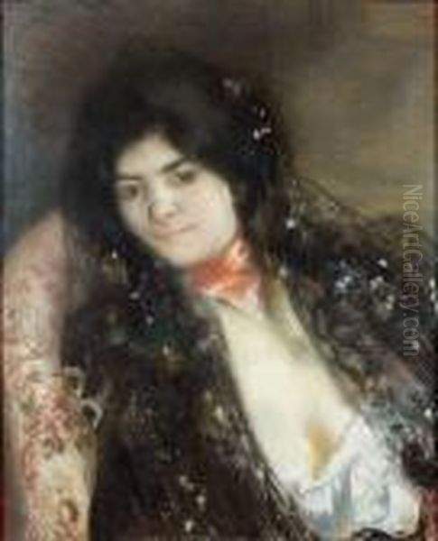 Femme A La Mantille - view 1