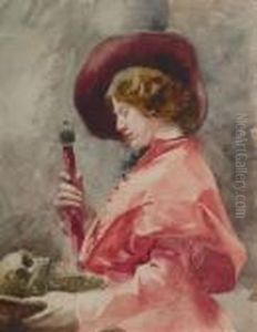 Momento Mori
Initialed
Ab by Paul Albert Besnard