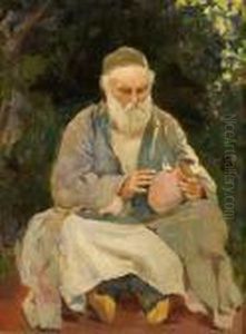 Sittande Man by Paul Albert Besnard