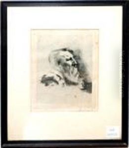 Auguste Rodin by Paul Albert Besnard