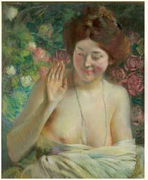 Femme Aux Fleurs - view 1