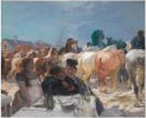 Le Dejeuner Des Marchands De Chevaux