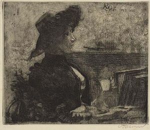 La Tasse De The by Paul Albert Besnard