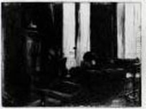 Intimite. 1889. by Paul Albert Besnard