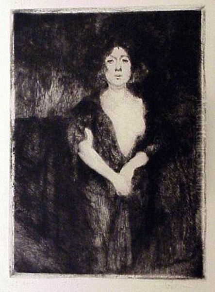 Le Modele Au Manteaunoir (d. 199) - view 1