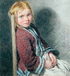 The Shy Sitter by William Henry Hunt
