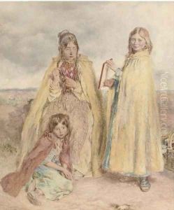 The finishing touches by William Henry Hunt