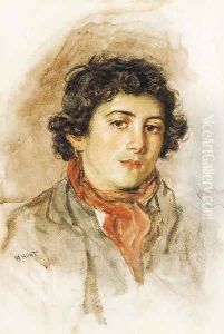 Head of a gypsy boy