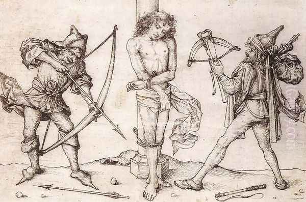 St Sebastian with Archers 1475-80 - view 1