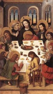 The Last Supper by Master of the Housebook