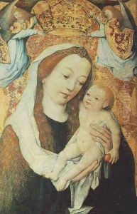 Coronation of Mary 1475-90 by Master of the Housebook