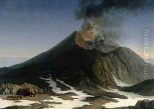 The Eruption of Etna by Jakob Philippe Hackert