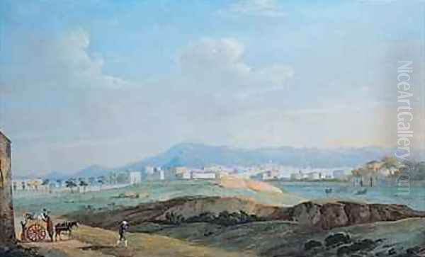 View of the City of Palermo from the piano della Consolazione - view 1