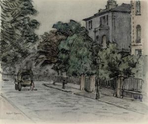Winchester Road, Hampstead by Robert Polhill Bevan