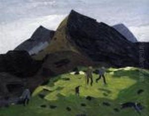 Hill Farmers by Robert Polhill Bevan