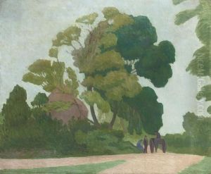 The Two Ash Trees by Robert Polhill Bevan