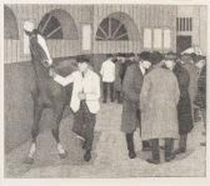 The Horse Dealers by Robert Polhill Bevan