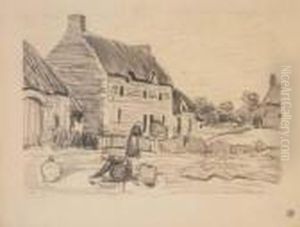 Ferme En Bretagne by Robert Polhill Bevan